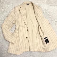 近年極美品Lサイズ相当 チルコロ リネン アンコン テーラード