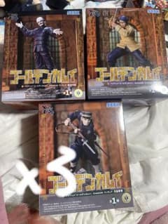 【3体セット】3個➡︎計・9体 ゴールデンカムイ XrossLink フィギュア