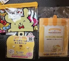 サンリオ ポムポムプリン グッズまとめ売り トレカケース ポーチ ステッカー