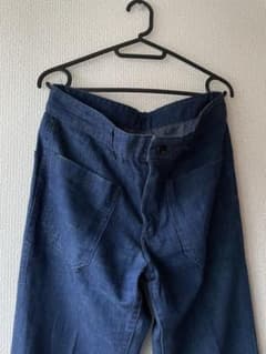 70s セーラーパンツ デニム ブーツカット バットダイ - メルカリ