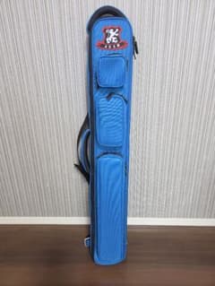 美品】ADAM アダム ビリヤード キューケース 2バット4シャフト 青