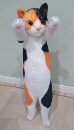 ぱん粉様専用 猫コラ  ぬいぐるみ 作っちゃいました タグなしのサムネイル