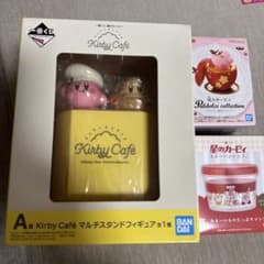 이치 반 복권 A 상 Kirby Café 멀티 스탠드 피규어 덤 포함