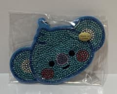 BT21 KOYA 라인 스톤 키링 파우치