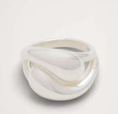 バナナリパブリック デュアリティ リング シルバー サイズ7 バナナリパブリック デュアリティ リング シルバー サイズ7 - メルカリ