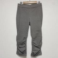 [L] Unknown brand women's pants, leggings, gingham check.