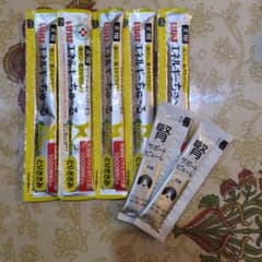 犬用　低リン低ナトリウムエネルギーちゅーる5本+DHC腎サポートピューレ2本のサムネイル