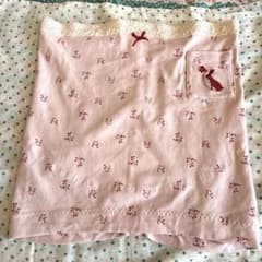 マタニティ犬印本舗　Ｌ　花柄 腹巻 ピンク レース ウサギ刺繍のサムネイル