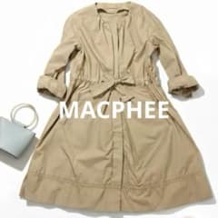 TOMORROWLAND MACPHEE ノーカラー スプリングコート 春 - メルカリ