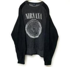 90s NIRVANA ニルヴァーナ 厚手 ロンT カートコバーン - メルカリ