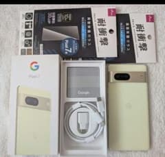 Google Pixel 7 本体 付属品 箱 ガラスフィルム レモングラス - メルカリ