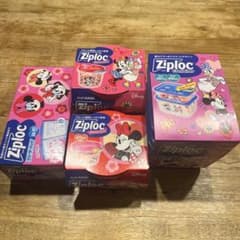 Ziploc ディズニー ミニージップバック スクリューロック 4個セットのサムネイル