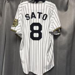 阪神タイガース 佐藤輝明選手 90周年ホームレプリカユニフォーム L 佐藤輝明 90周年レプリカユニフォーム Mサイズ 阪神タイガース - メルカリ