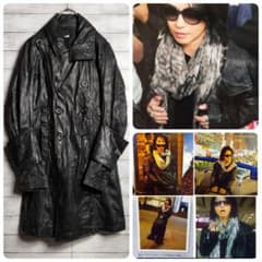 HYDE着 LGB ルグランブルー ホースレザー トレンチコート ジップ