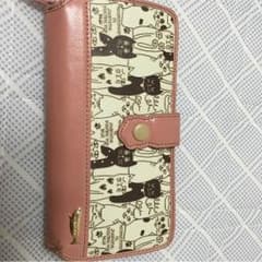 猫ちゃん 中古 財布 ピンク かわいいのサムネイル