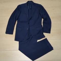 トゥモローランド ピルグリム × ゼニア トロフェオ スーツ 46 ネイビー