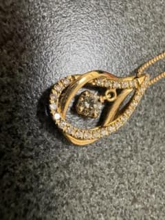 あ*3様 K18 ダイヤモンド ネックレス 0.17ct 0.13ct 鑑定書付 - メルカリ