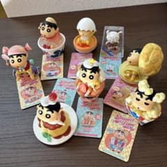 クレヨンしんちゃん 52TOYS デザートタイム 8個セット トレカ付 中華選定のサムネイル