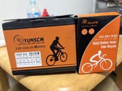 YUNSCM 自転車用インナーチューブ 24x1.50/1.75 AVセットのサムネイル