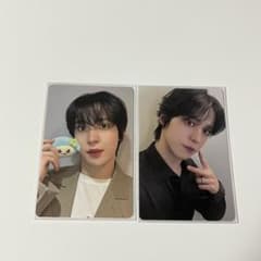 ATEEZ ユノ 人気歌謡 POPUP トレカ　コンプセット ATEEZ MIGHTEEZ ユノ ポップアップ トレカ ラントレ コンプ - メルカリ