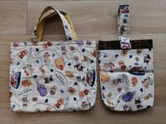手作り アンパンマン レッスンバッグ シューズ入れのサムネイル