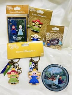 ディズニー　アナと雪の女王　ファンタジースプリングス　5点セットのサムネイル
