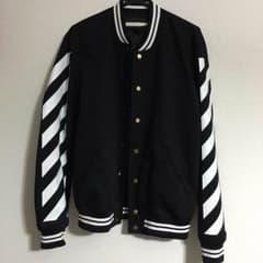 正規  off white 16ss ロゴストライプジャケットのサムネイル