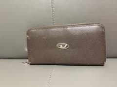 DIESEL 長財布 ラウンドファスナー ブラウンのサムネイル