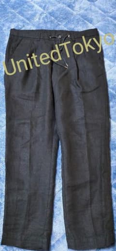 【美品】UNITEDTOKYO MEN'S スラックス メンズ  blackのサムネイル