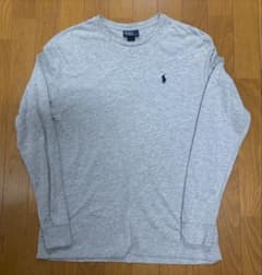 Polo by Ralph Lauren グレー長袖カットソー S（サイズ感L）のサムネイル