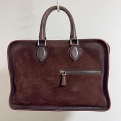 Limited Edition 900,000 yen Berluti Un Jour Patina Suede Briefcase