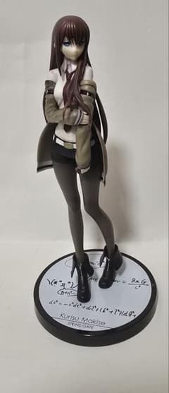 STEINS;GATE 마키세 홍리스 피규어 받침대 부착 현품