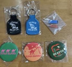 スーパービーバー ピンバッジセット 6個のサムネイル