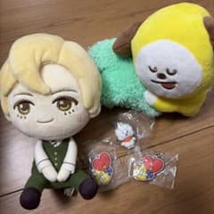 一番くじ BT21 チミー タイニータン jiminぬいぐるみ 5点セット - メルカリ