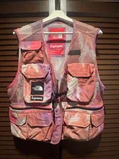THE NORTH FACE / Supreme フィッシングベスト ピンク S Supreme North Face ベスト - メルカリ