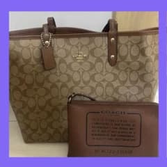 COACH ロゴプリント トートバッグのサムネイル