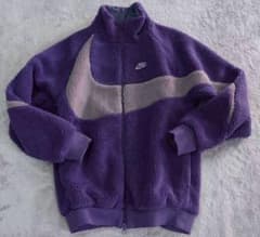 ナイキ　リバーシブルボアジャケット　ナイロンジャケット　フリース　リバーシブル