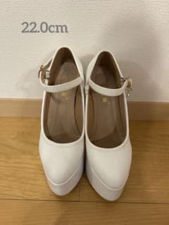 ブライダルシューズ　22cm ヒール15cmのサムネイル