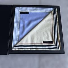 BURBERRY ストライプ シルクハンカチのサムネイル