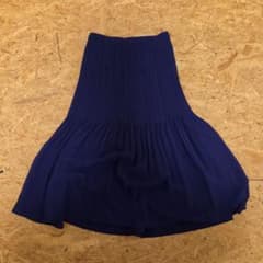 ISSEY MIYAKE FETE プリーツスカート 青 - メルカリ