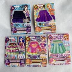 アイカツ カード 5枚セット ボトムスのサムネイル