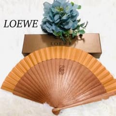 新品・未使用　ロエベ　ロゴ木製扇子 m81665417356_1.jpg?1729774387
