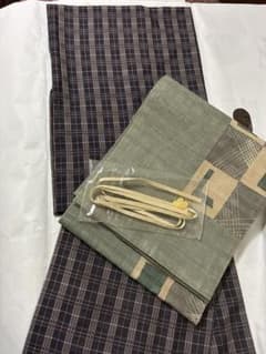 正絹夏着物 絽紗織 花織 着用帯 帯締めプレゼント - メルカリ