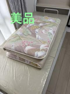 花柄 シングルサイズ敷き布団 ムアツ？入り美品 - メルカリ