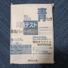 駿台　共通テスト青パックのサムネイル