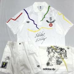 【超激レア】ステファン・エドバーグ 直筆サイン adidas テニスウェアセット 超激レア】ステファン・エドバーグ 直筆サイン adidas テニス