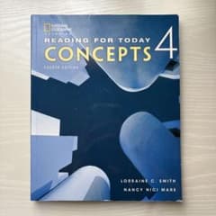 READING FOR TODAY CONCEPTS 4 第4版のサムネイル