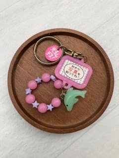 イルカ写真入れ付きキーホルダーのサムネイル