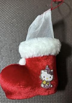 サンリオ ハローキティ クリスマス ブーツ お菓子入れ レトロ - メルカリ