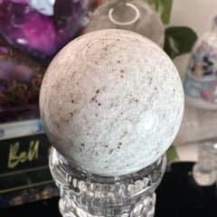 シナバーインクォーツスフィアNo.2531 - メルカリ